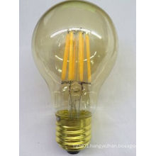 A60 6.5W Non-Dimmable Glass LED Lighting Bulb with CE&RoHS Approval